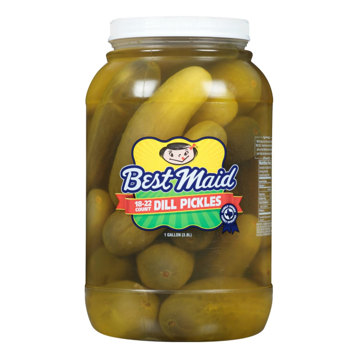 Best Maid Dill Pickles, 18-22 ct, 128 oz | Bold Texas Dill Flavor