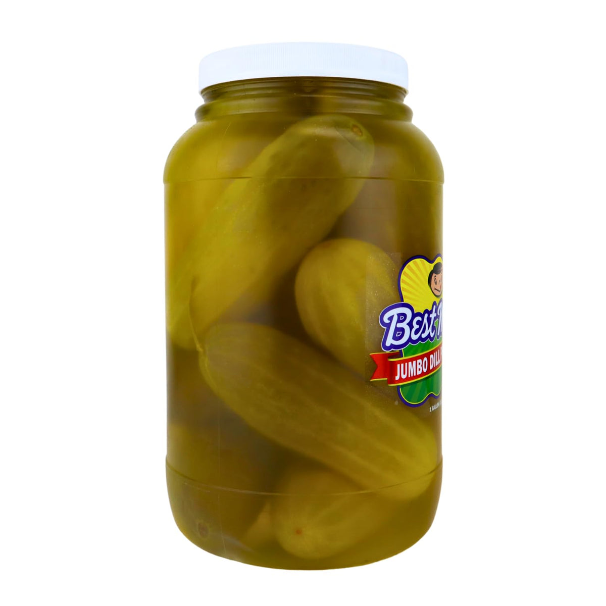 Best Maid Dill Pickles – 12-16 Count, 128 oz (1 Gallon Jar)