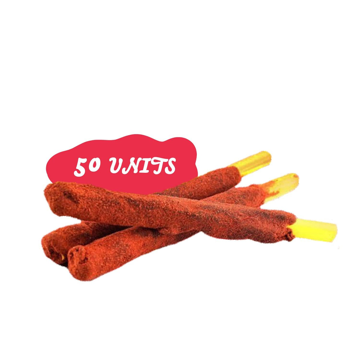 Betamex Tamarrico Candy Tamarind Flavor Sticks – 50 Pcs, 1kg (2.2 lb) Mexican Candy