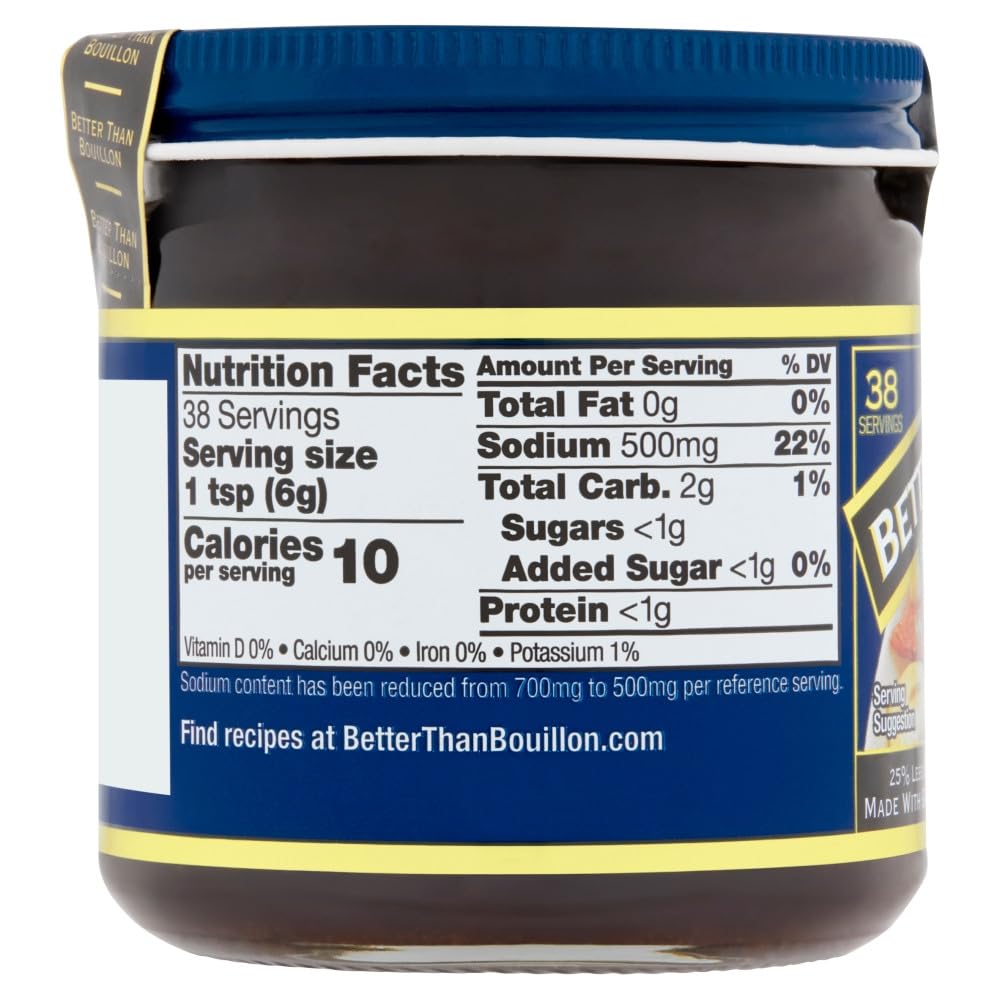 Better Than Bouillon Reduced Sodium Base Variety Pack – 3 Jars (Chicken, Beef, Vegetable)