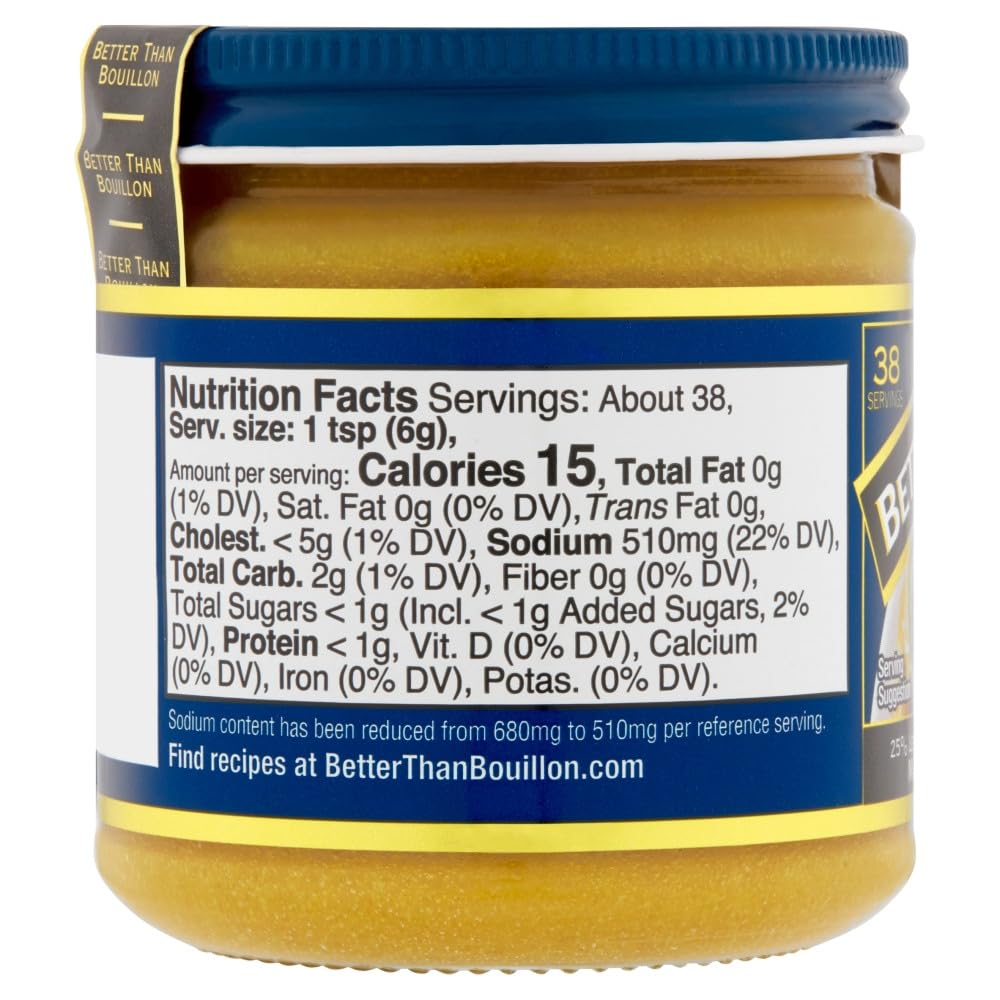 Better Than Bouillon Reduced Sodium Base Variety Pack – 3 Jars (Chicken, Beef, Vegetable)