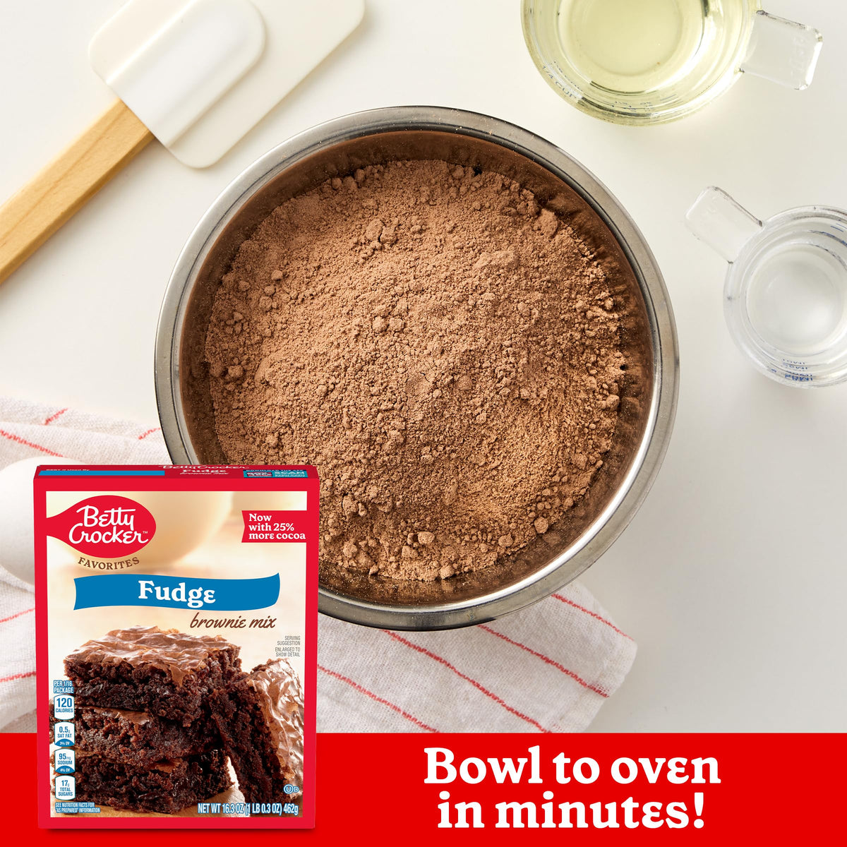 Betty Crocker Favorites Fudge Brownie Mix, 16.3 oz — Pack of 12