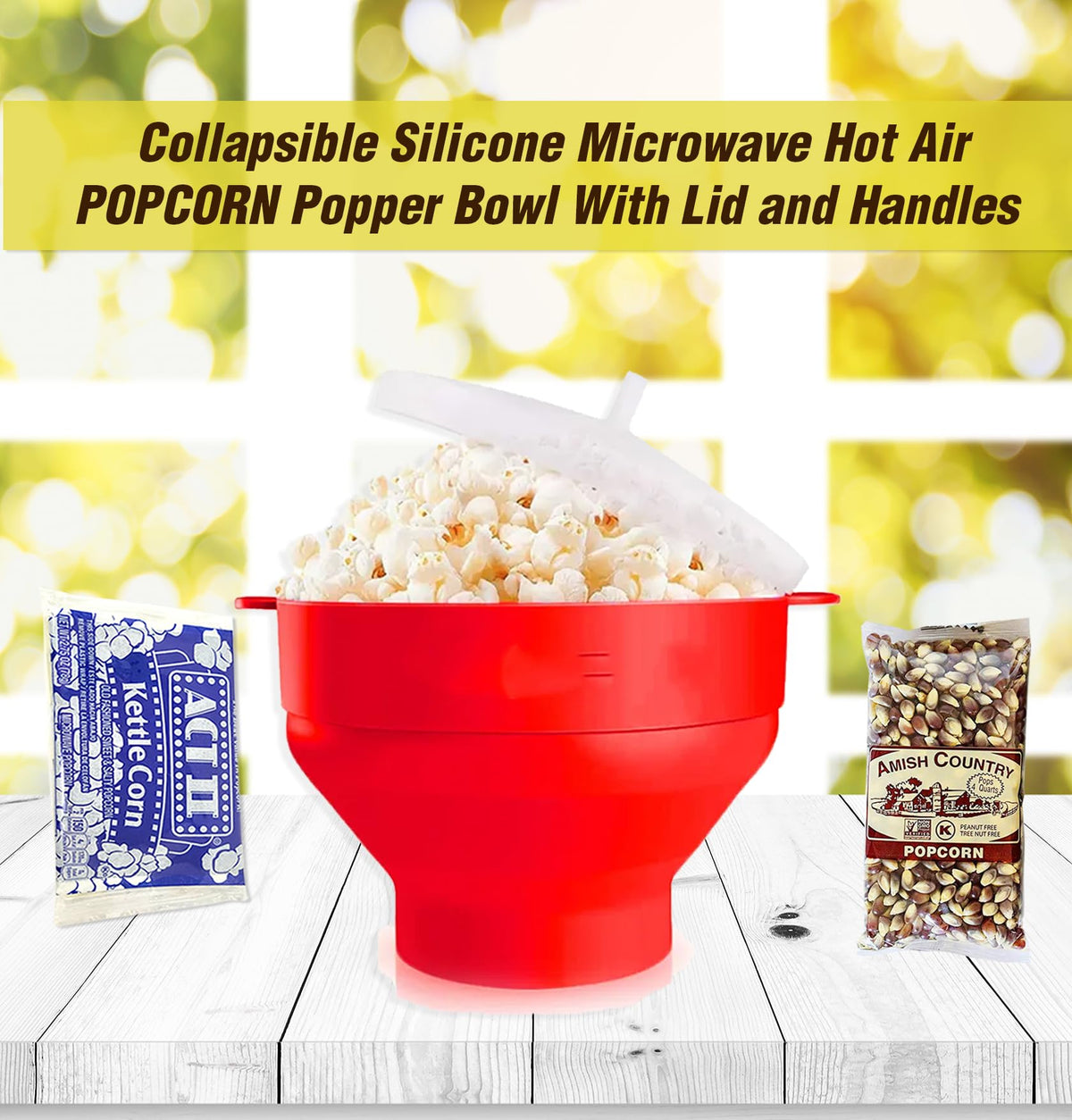 Beyond The Box Family Game Night Gift Basket – Card Games, Popcorn Maker & Snacks