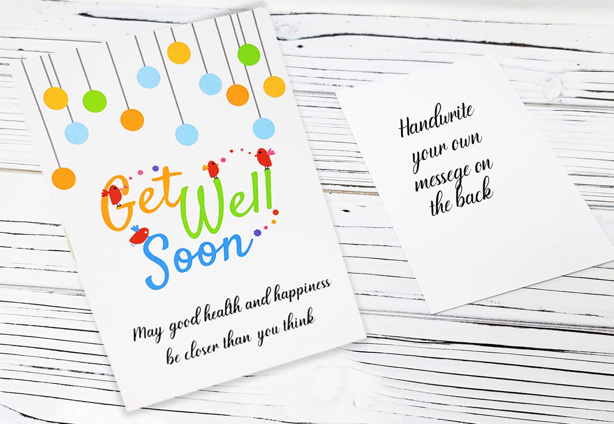 Beyond The Box Kids Get Well Gift Basket – Balloon, Snacks & Greeting Card