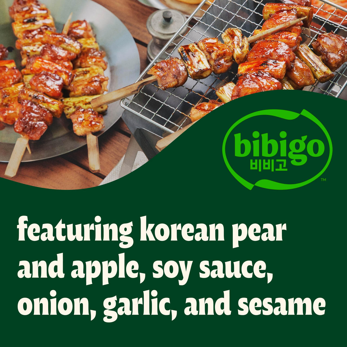 Bibigo Original Korean BBQ Sauce — Pack of 6, 16.9 oz Bottles