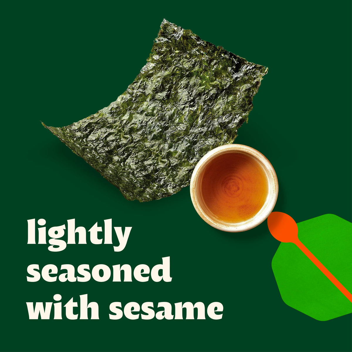 Bibigo Seaweed Snack Sesame Flavor – Gluten Free, Non-GMO, 0.35 oz (Pack of 12)