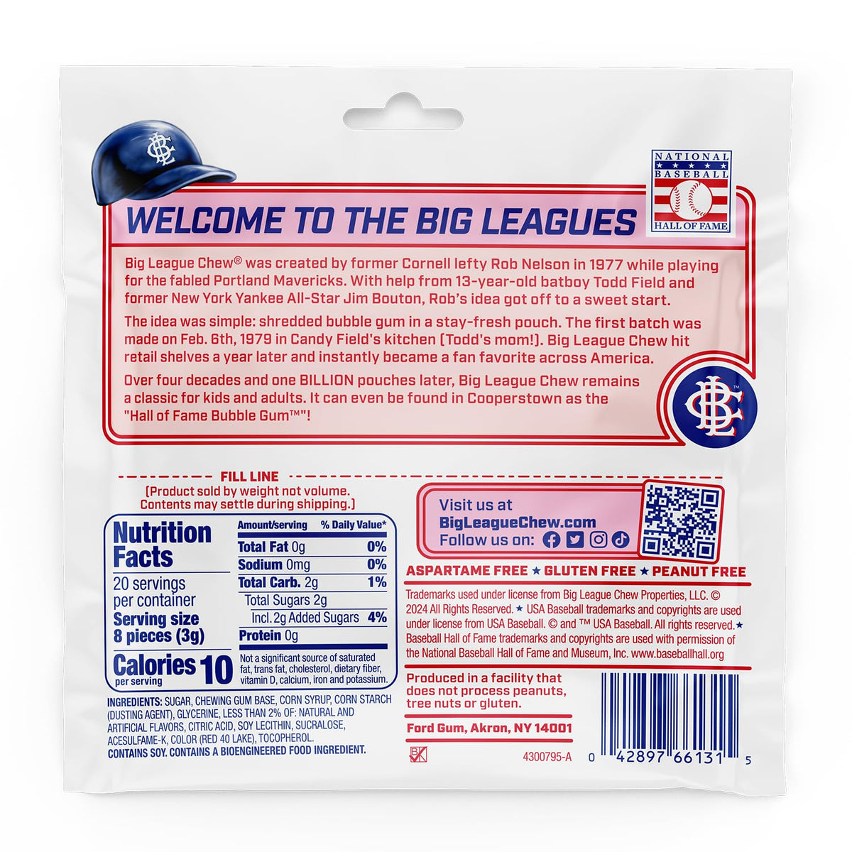New! Big League Chew Punch Out Pink Lemonade Bubble Gum – 12 Pack, Sweet & Tart Flavor for Games