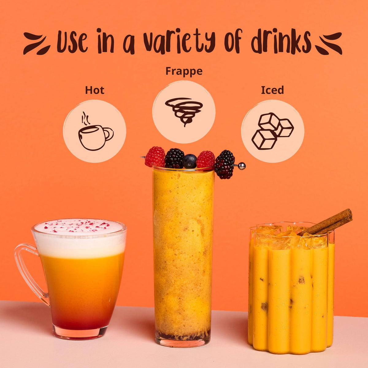 Big Train Vivaz Flan Blended Crème Frappe Mix | Rich Caramel Flan Flavor