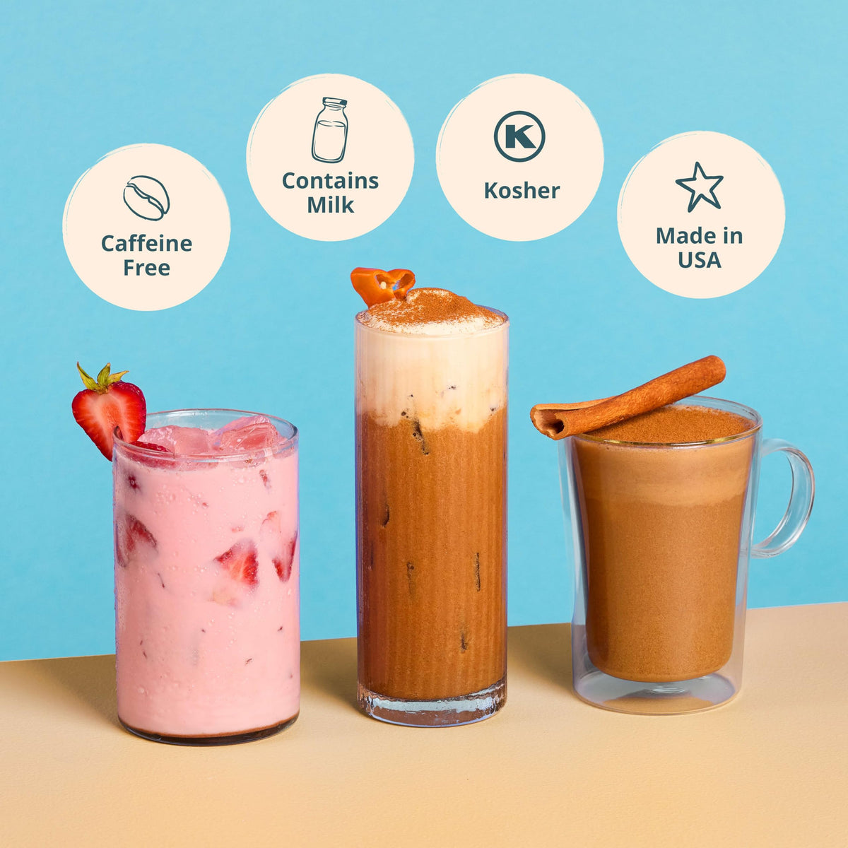 Big Train Vivaz Flan Blended Crème Frappe Mix | Rich Caramel Flan Flavor