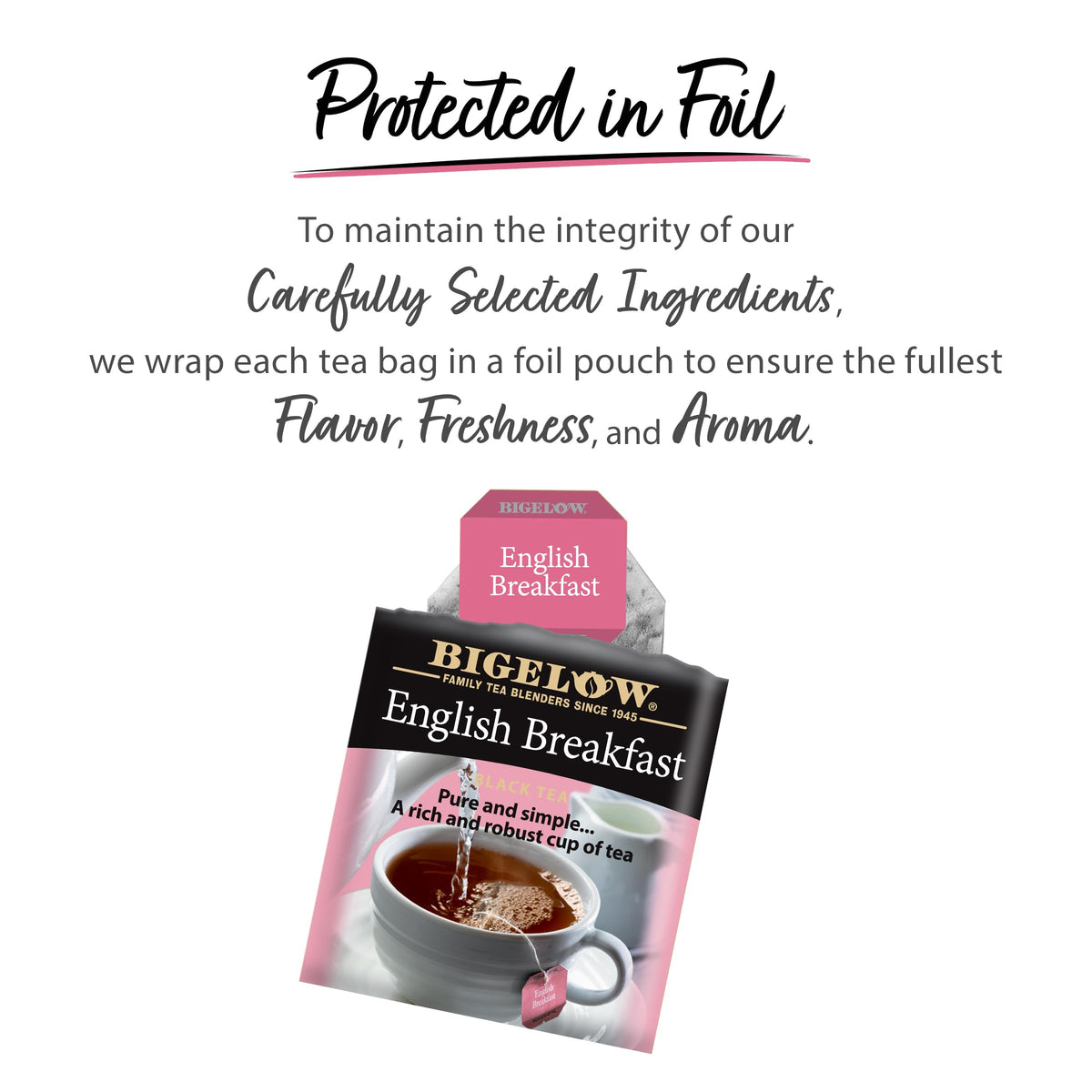Bigelow Tea English Breakfast Black Tea | 120 Total Bags (6 Pack) | Caffeinated, Bold & Smooth