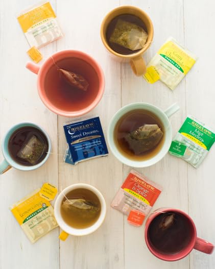 Bigelow Tea Caffeine Free 6-Flavor Herbal Variety Pack | 118 Bags