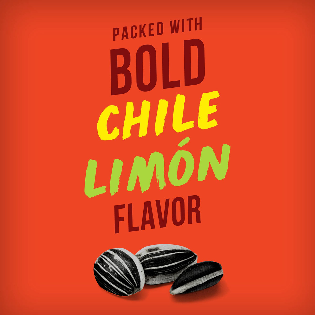 BIGS Sunflower Seeds - Tapatío Chile Limón Flavor, 5.35 oz (Pack of 12)