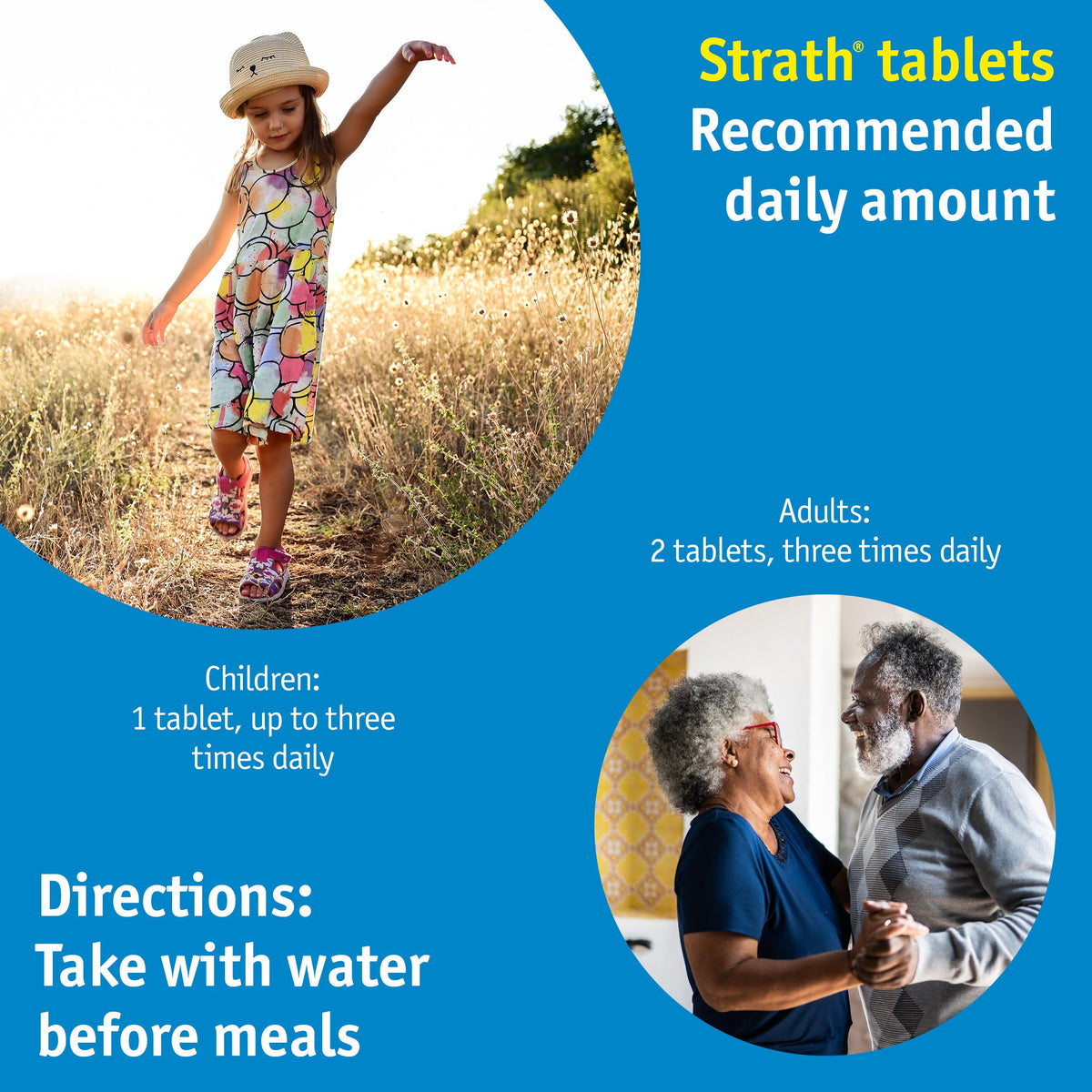 Bio-Strath Strath Nutritional Yeast Tablets – 100 Count | Vegetarian, Lactose-Free, Unflavored Daily Supplement