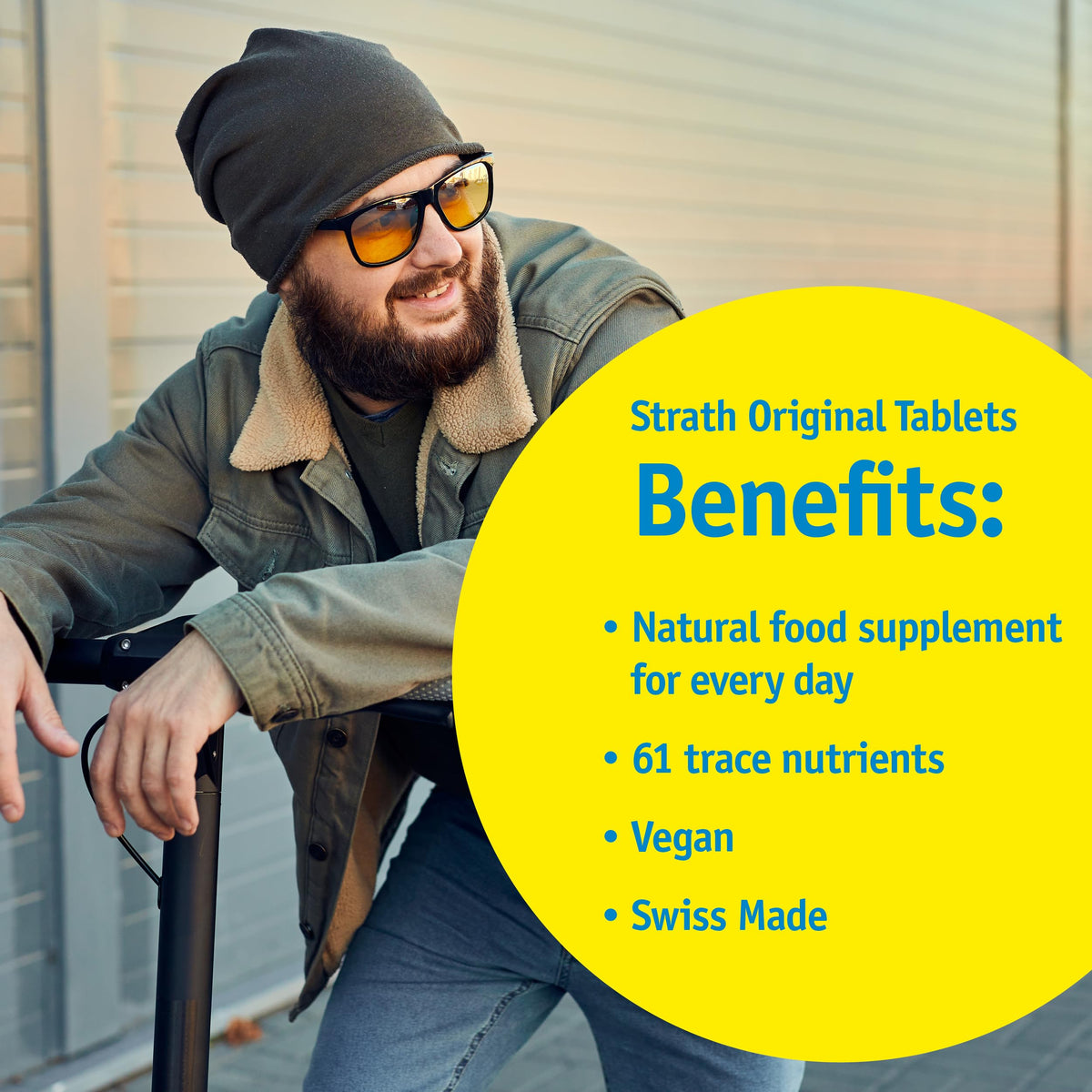 Bio-Strath Strath Nutritional Yeast Tablets – 100 Count | Vegetarian, Lactose-Free, Unflavored Daily Supplement