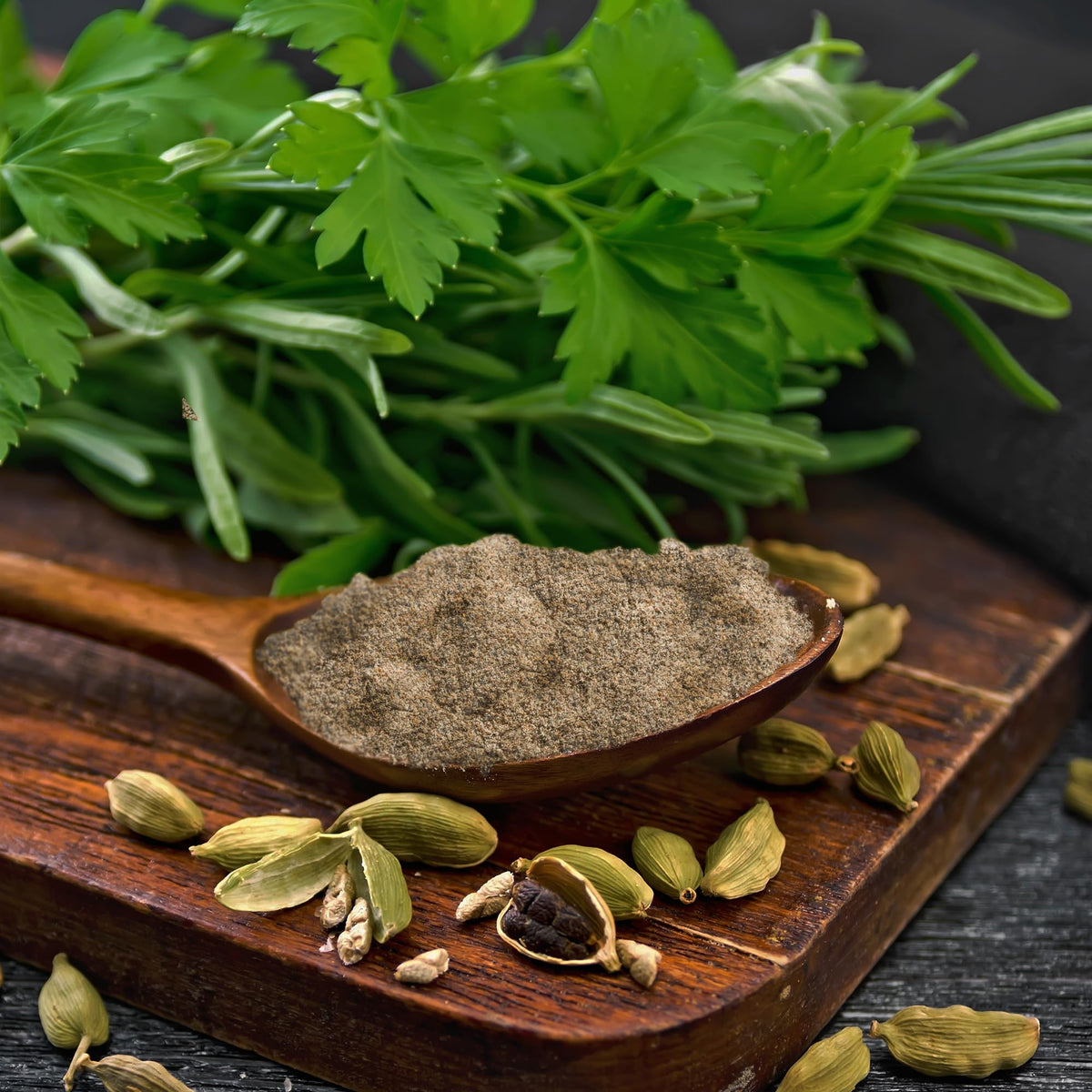 Birch & Meadow Ground Cardamom – 1.5 lb, Spicy & Fruity, Versatile for Tea, Curries & Desserts