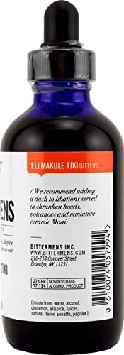 Bittermens Elemakule Tiki Bitters – 5oz (Pack of 2) for Modern Cocktails