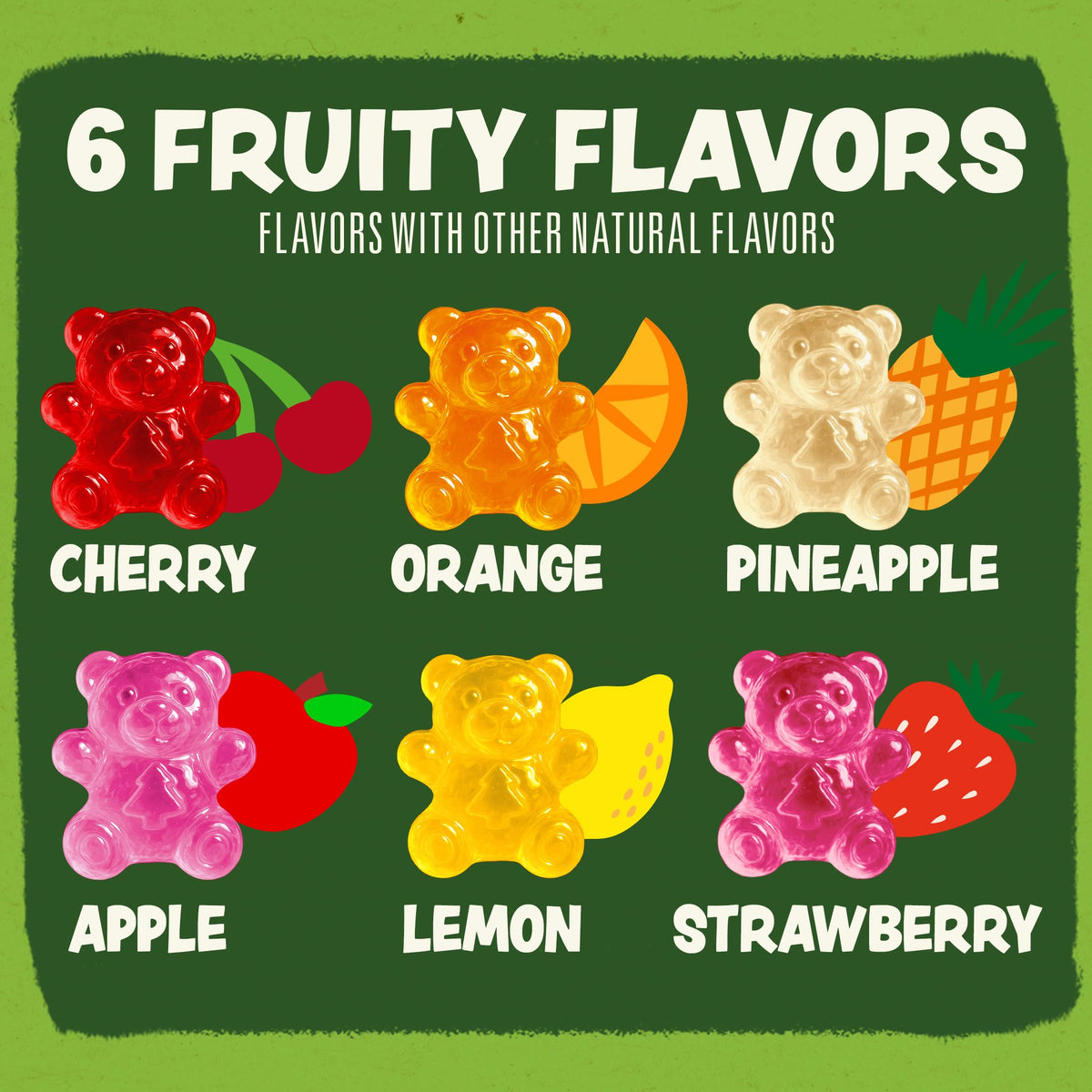 Black Forest USDA Organic Gummy Bears – 65 Pouches | 0.8 oz Each