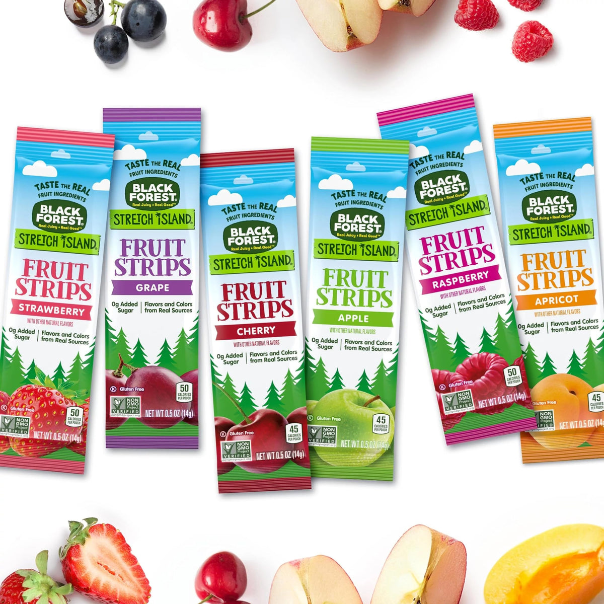 Black Forest Stretch Island Fruit Strips – 48 ct, 0g Added Sugar, Non-GMO