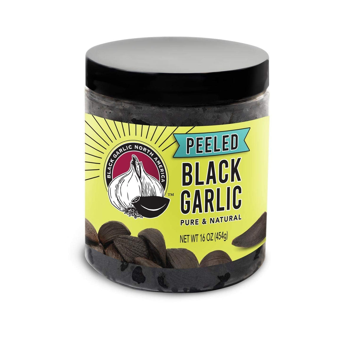 Peeled Black Garlic (1 lb) – Kosher Certified by Black Garlic North America