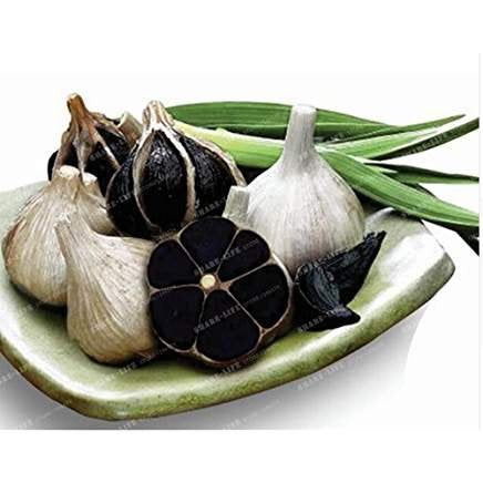 Black Garlic North America Organic American Whole Bulbs – 12 oz, Aged 120 Days
