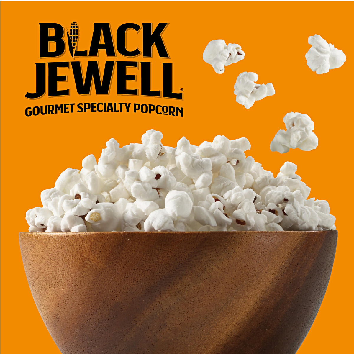 Black Jewell Gourmet White Microwave Popcorn – Touch of Butter, 10.5 oz (Pack of 6)