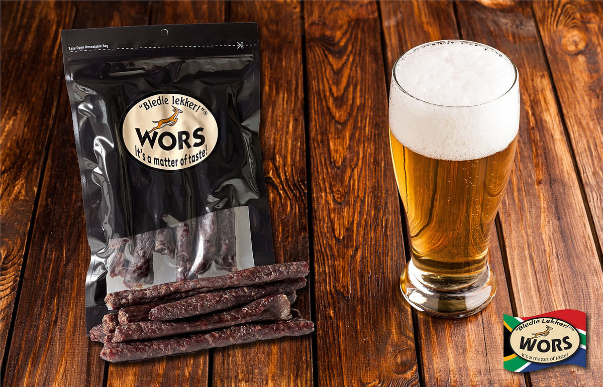 Bledie Lekker Droewors (8oz) – Traditional South African Dried Sausage