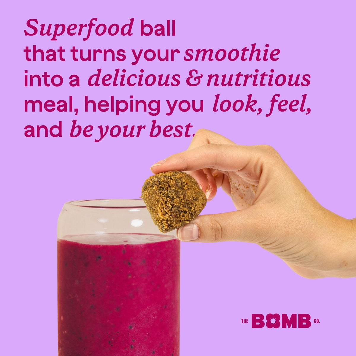 Blender Bombs Get Up & Goji – Plant-Based Superfood Blender Bomb for Smoothies