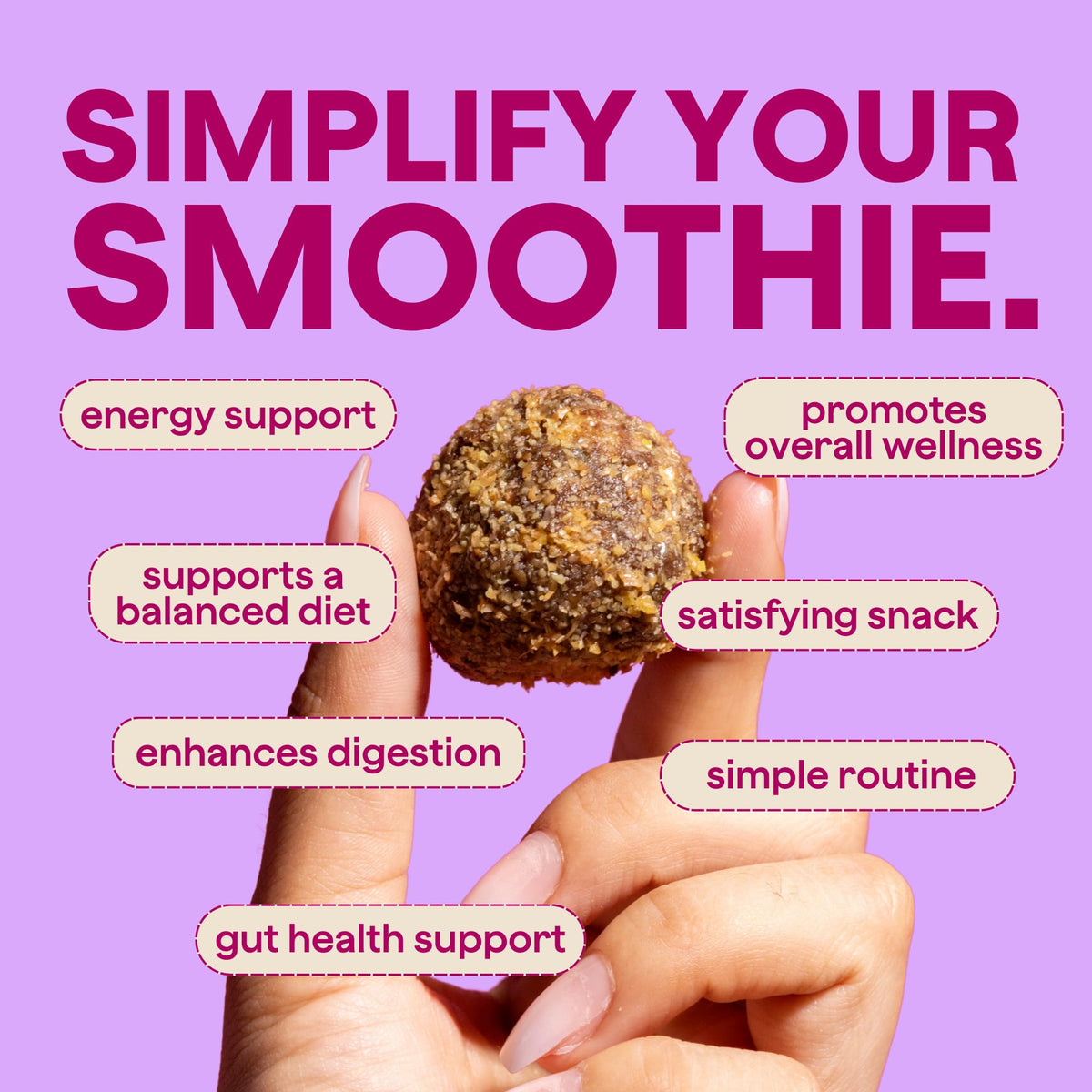 Blender Bombs Get Up & Goji – Plant-Based Superfood Blender Bomb for Smoothies
