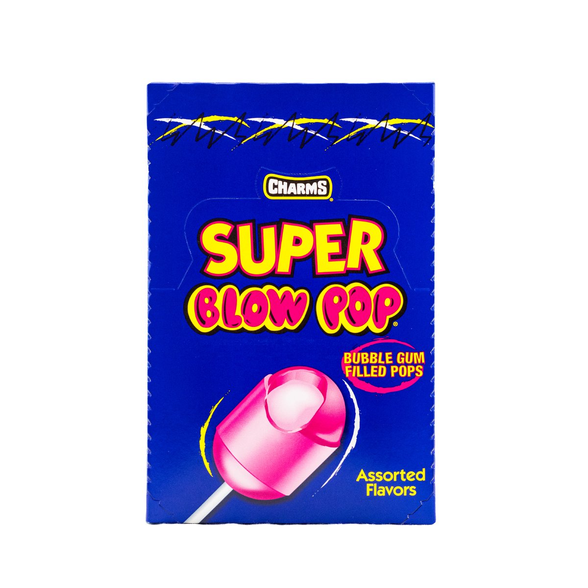 Charms Blow Pop Lollipops – 48-Count Dual Candy & Gum Treats | Tootsie Roll