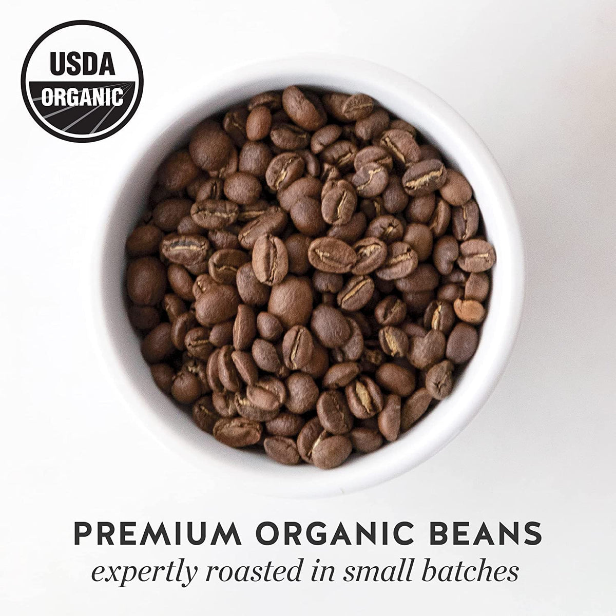 Blue Bottle Whole Bean Organic Coffee – Balanced, Medium Roast, 12 oz (Pack of 6)
