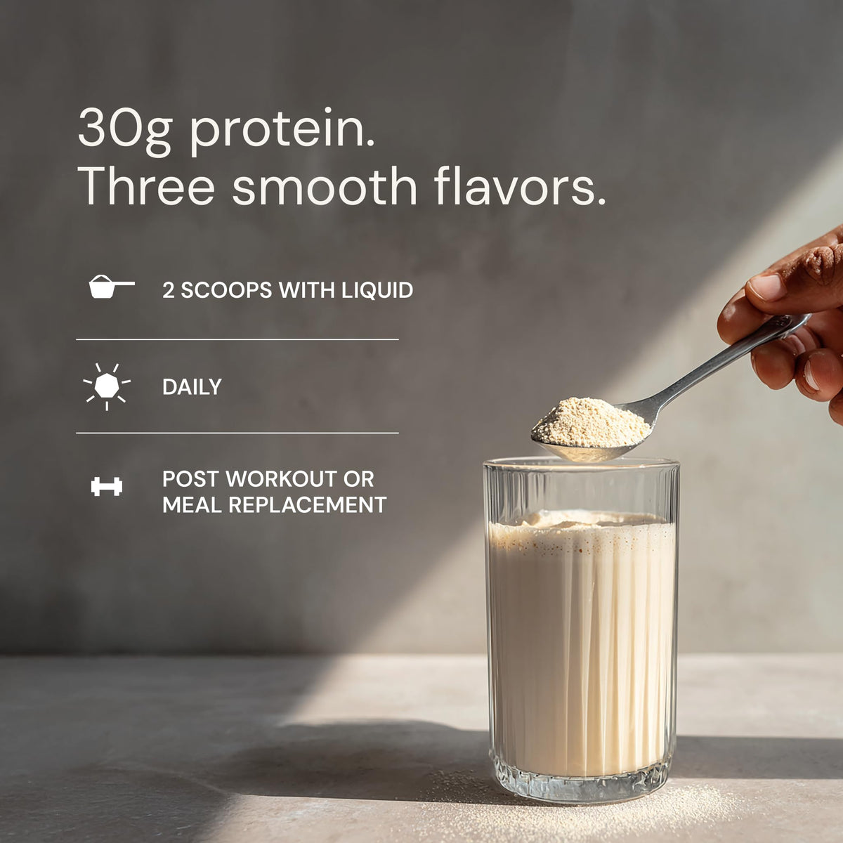 Blueprint Bryan Johnson Vegan Protein Meal Replacement – 30g Protein per Serving, Chai Flavor, 15 Servings