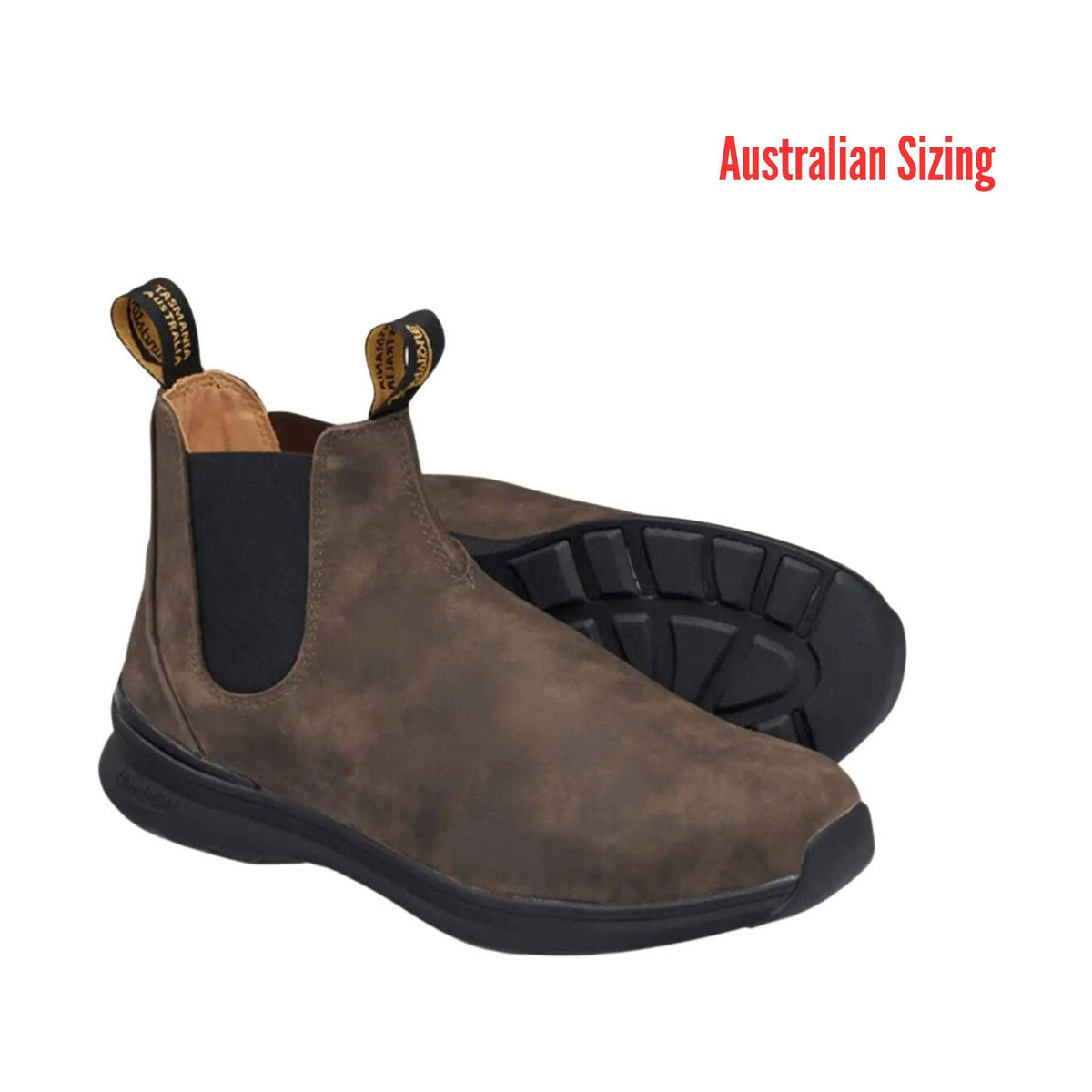 Blundstone Elastic Sided Active Boot - Rustic Brown - ONLINE STORE CREDIT/EXCHANGE ONLY