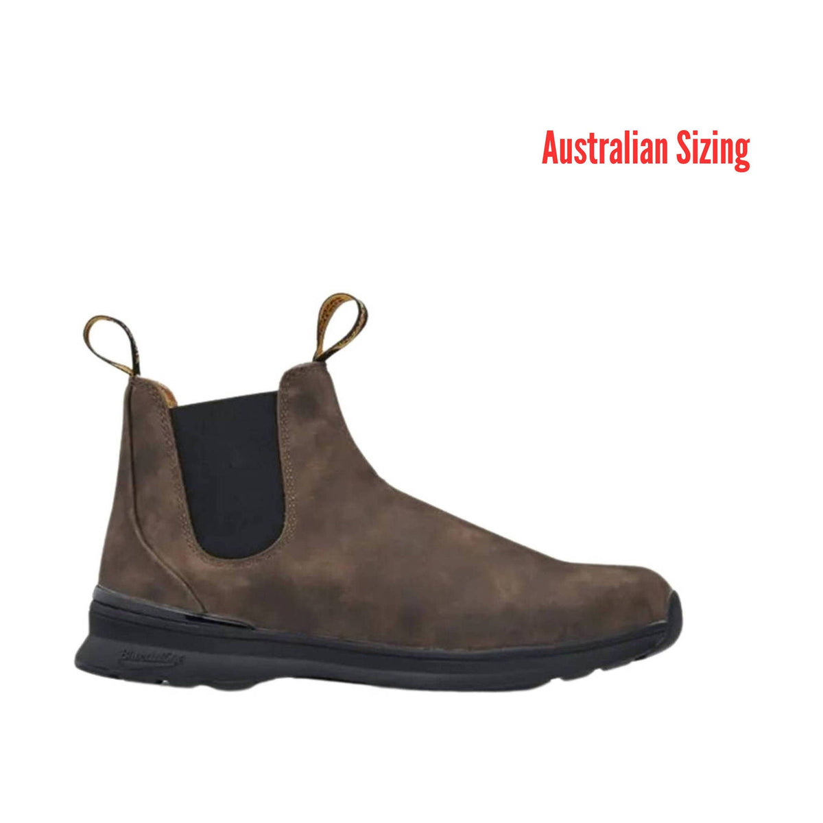 Blundstone Elastic Sided Active Boot - Rustic Brown - ONLINE STORE CREDIT/EXCHANGE ONLY