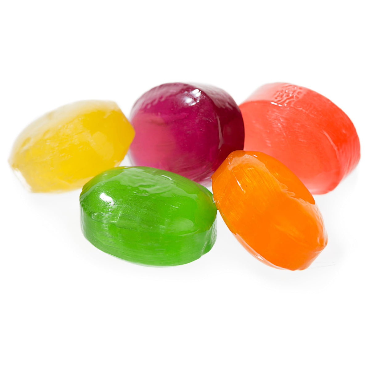 Blunon Hard Candy Bulk – Assorted Fruit Flavors, 5 lb (400 Pieces), Individually Wrapped