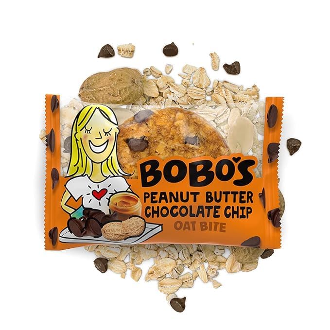 Bobo's Oat Bites Chocolate Chip Variety – Plant-Based, Gluten Free, 30 ct