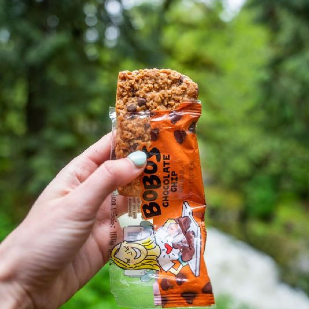 Bobo's Chocolate Chip Oat Bars — Gluten-Free, Plant-Based Whole Grain (12 Bars)