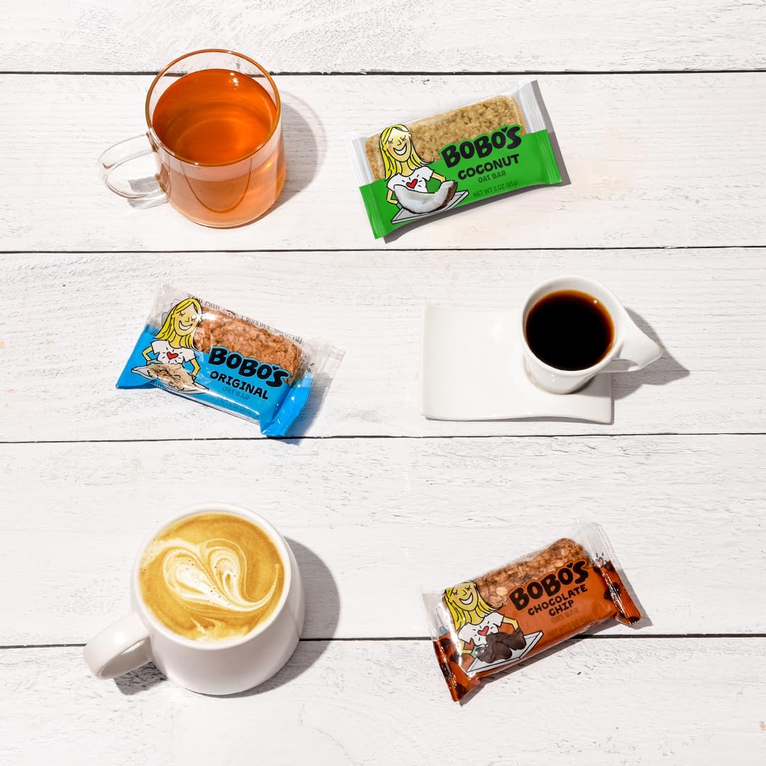 Bobo's Original Oat Bars – Simple Ingredients, Whole Grain Oats, Plant-Based & Gluten Free