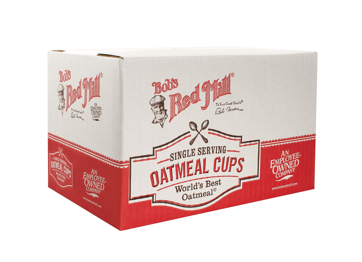 Bob's Red Mill Blueberry Hazelnut Oatmeal Cup, 2.5 oz Pack of 12 – Gluten Free