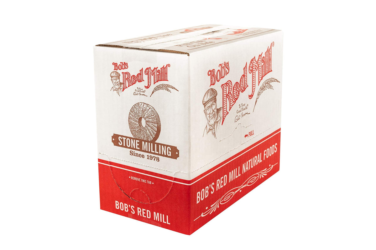 Bob's Red Mill White Corn Grits – Creamy, Quick-Cooking Vegan Kosher (Pack of 4)