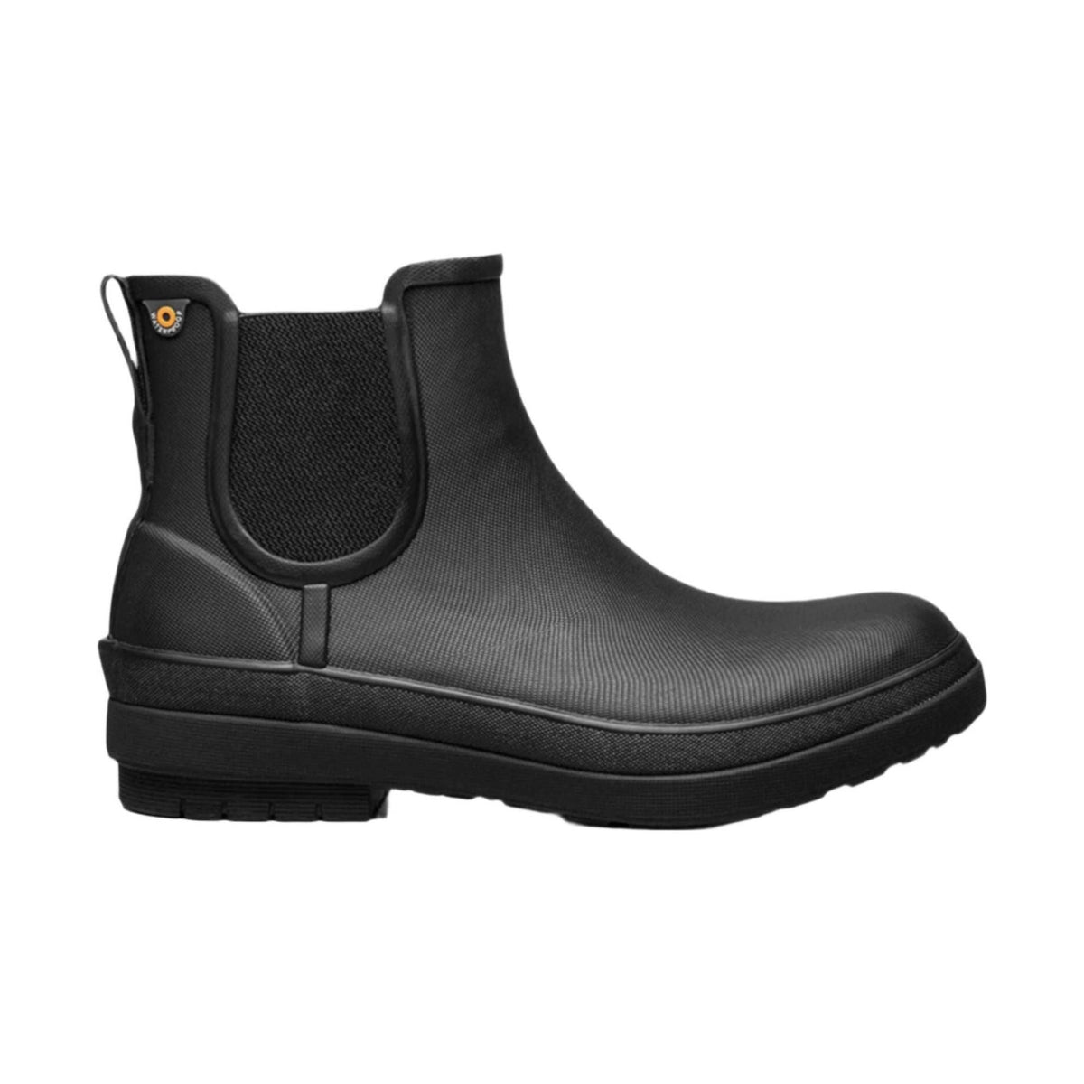 Bogs Women's Amanda II Chelsea Slip On Rain Boot - Black