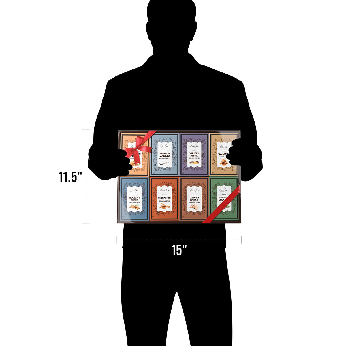 BonJoie Coffee Gifts Set — Ground Coffee Sampler for Women & Men
