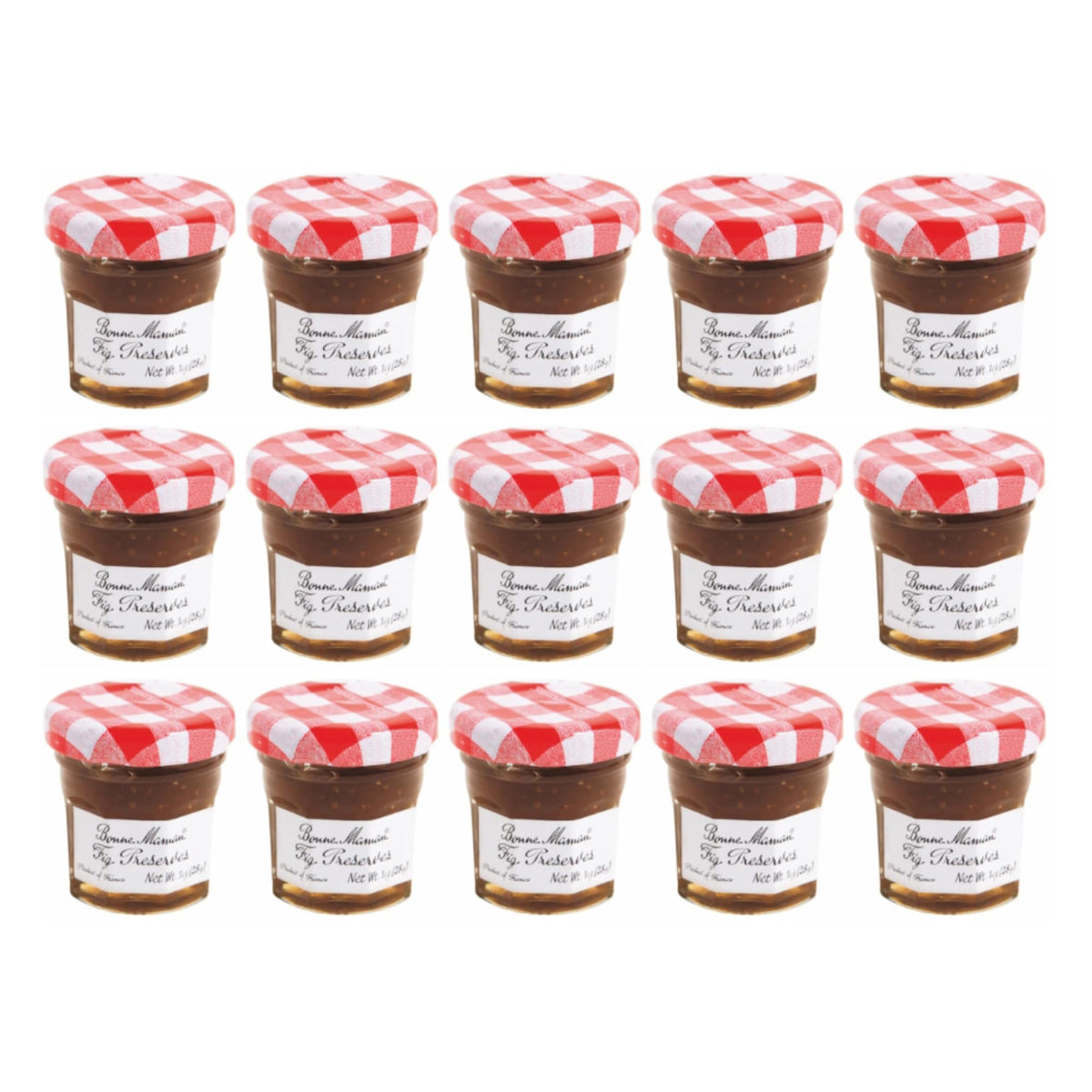 Bonne Maman Fig Spread — 15 Pack, 1oz Jars