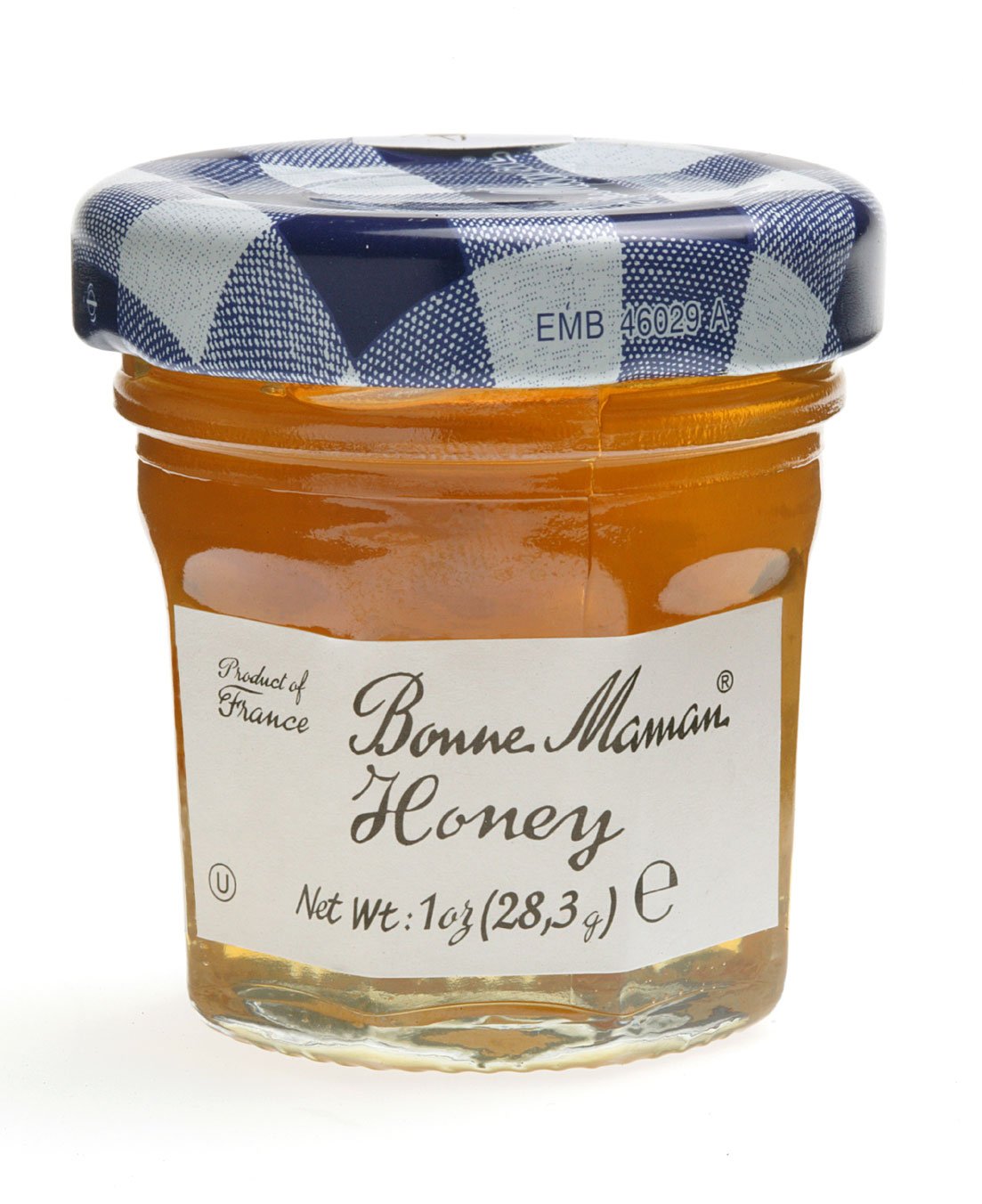 Bonne Maman Honey Mini Jars 15-Pack – 1 oz Each, Kosher