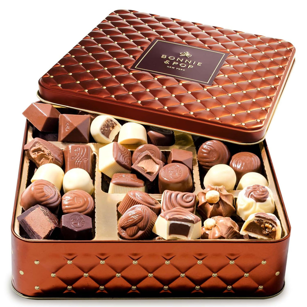 Bonnie & Pop Chocolate Gift Basket – Mother’s Day Truffles Gift Box