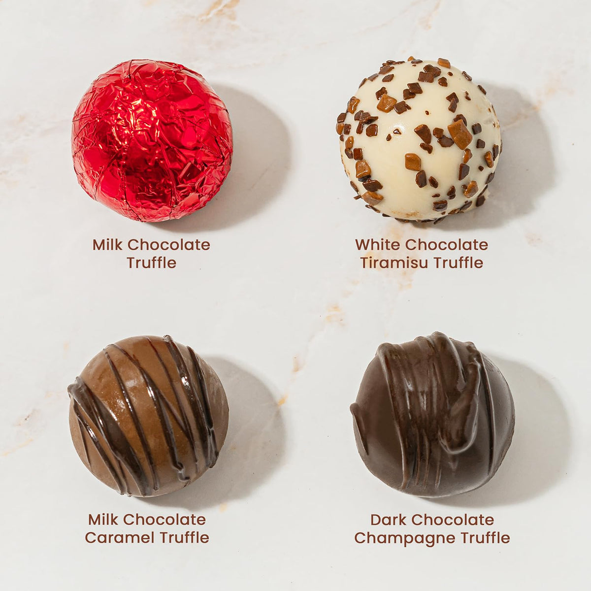 Bonnie & Pop Chocolate Gift Basket — Gourmet Truffles in an Elegant Tin