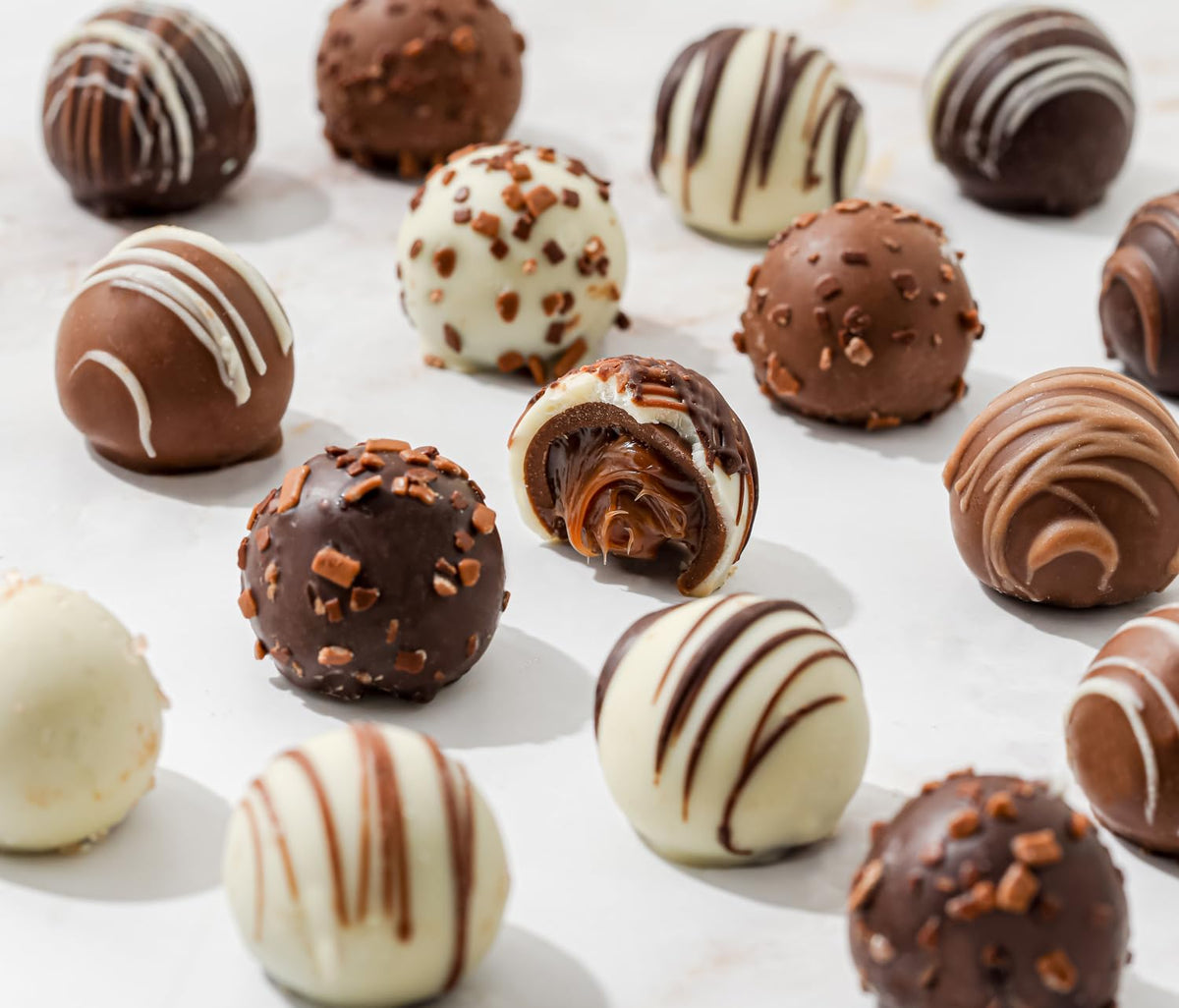 Bonnie & Pop Chocolate Gift Basket — Gourmet Truffles in an Elegant Tin