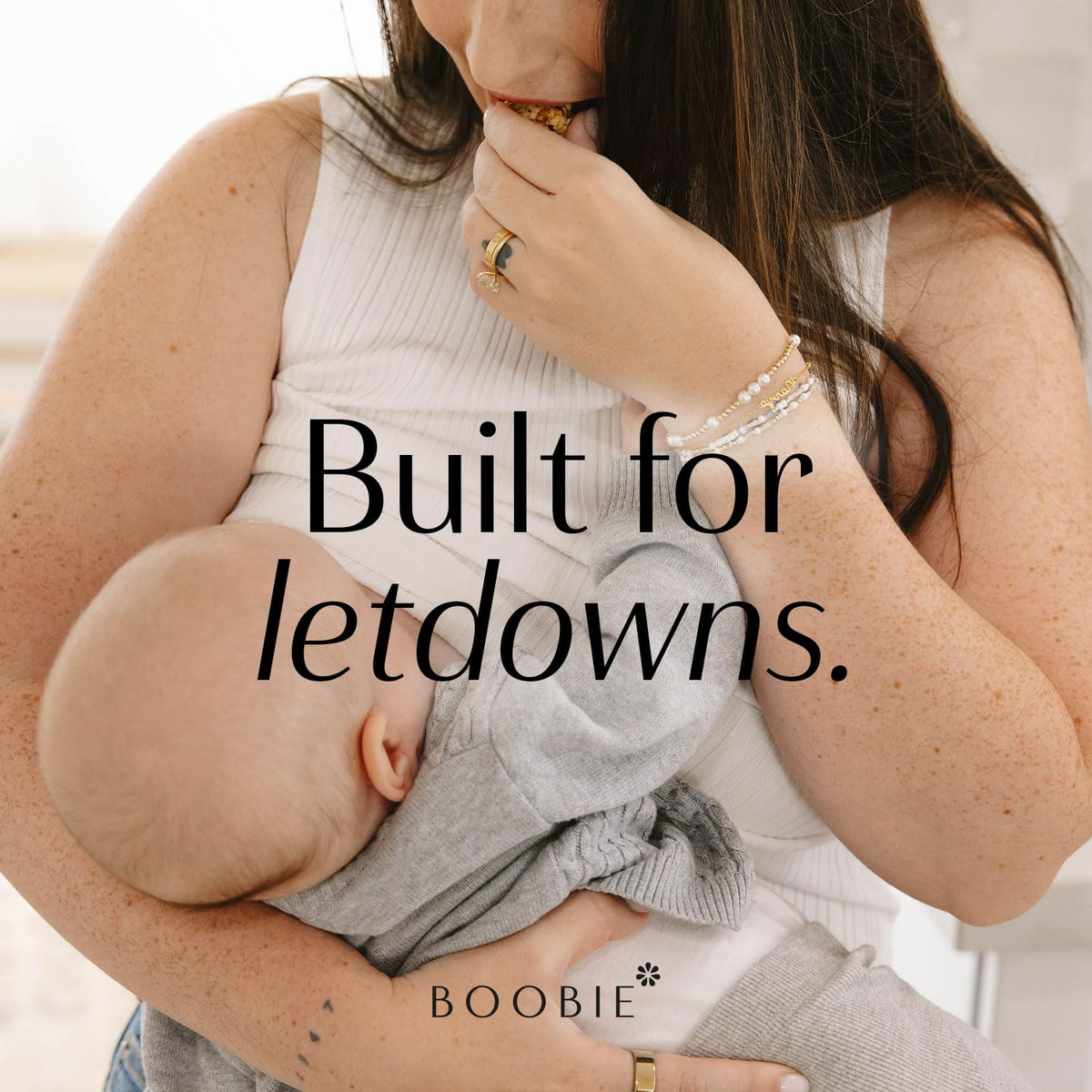 Boobie Lactation Cookies, Brownie Fudge | Vegan, Gluten-Free, Dairy-Free | 5g Sugar | 7 Servings x 3 Packs