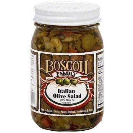Boscoli Family Italian Olive Salad – 15.5oz 2-Pack | New Orleans Original Recipe