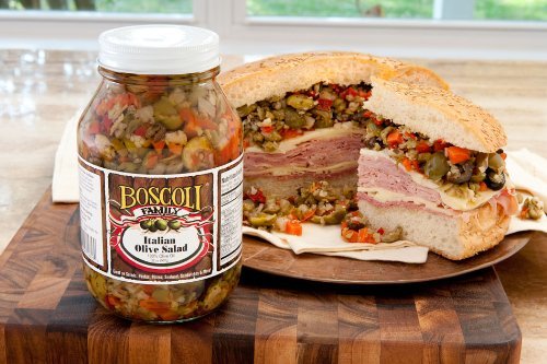 Boscoli Family Italian Olive Salad – 15.5oz 2-Pack | New Orleans Original Recipe