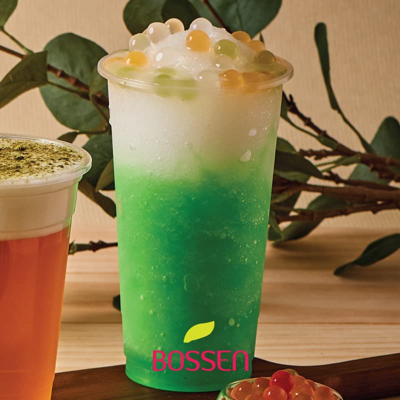 Bossen Honeydew Concentrated Syrup – 5.5 lb Bottle for Drinks, Desserts & Bubble Tea